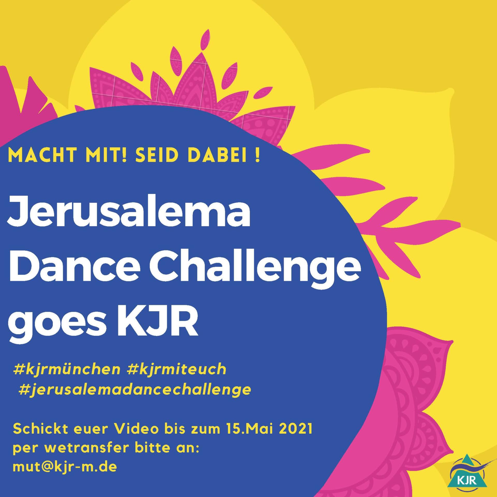 Aufruf Zur Kjr Jerusalema Dance Challenge Kreisjugendring Munchen Stadt